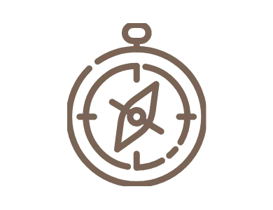 an icon of a compass