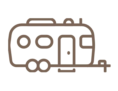 an icon of a RV trailer